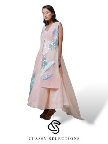 فستان سهرة هندي بالطلب -30-40 يوم