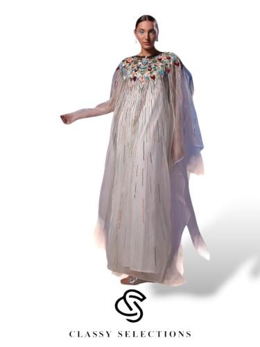 فستان هندي مناسب للحوامل والسهرات الرمضانية