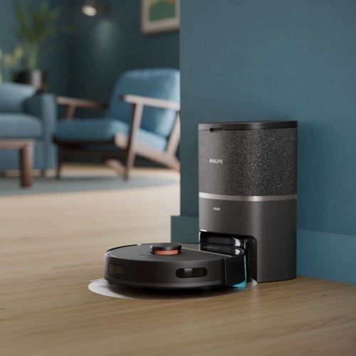 HomeRun 3000 سلسلة مكنسة مائية وروبوت ممسحة - XU31...