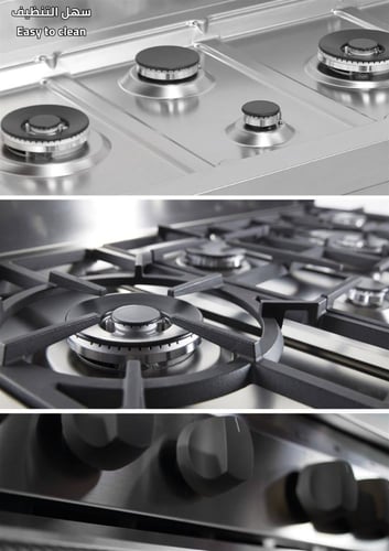 فرن جليم غاز 60*120أمان تام، متعدد2مروحة،مقلاةهوائ...