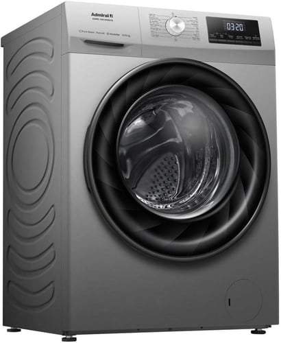 غسالة اتوماتيك ادميرال تعبئة امامية 10 كيلو، تنشيف...