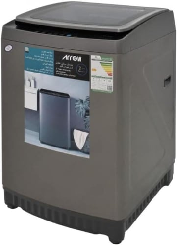 غسالة ذات تحميل علوي مع مضخة من ارو بسعة 17 كجم ،...