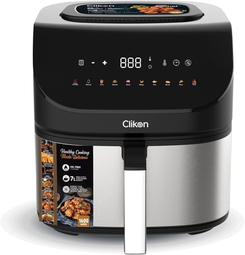 كليك اون مقلاة هوائية ، اير شيف 7.0 لتر 1600 واط م...