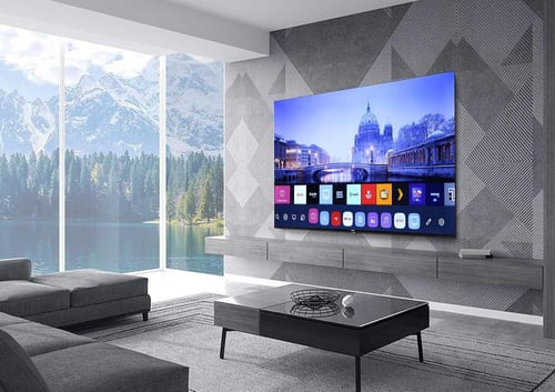 تلفزيون ليد ذكي من ايه ار ار كيو دبليو 65 بوصة بدق...