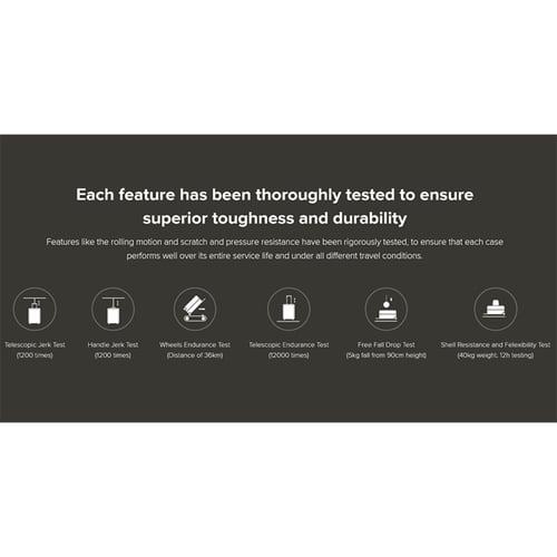 شاومي شنطة سفر الكلاسيكية مقاس 20 انش و 38 لتر XNA...