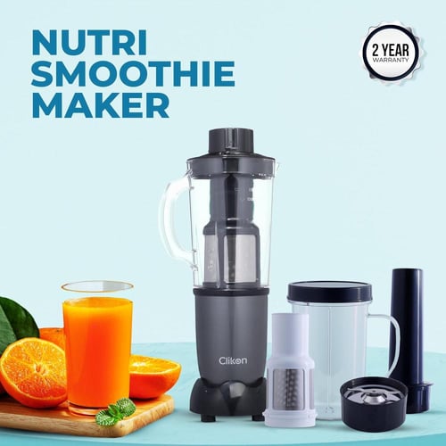 خلاط كهربائي كليكون نوتري 8 صانع سموثي CK2642 رماد...