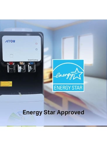 أرو موزع مياه ذو تحميل علوي مع ثلاجة سفلية 3 حنفية...