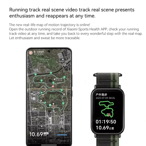 شاومي سوارة سمارت باند 8 برو - BHR8007GL - اللون ر...