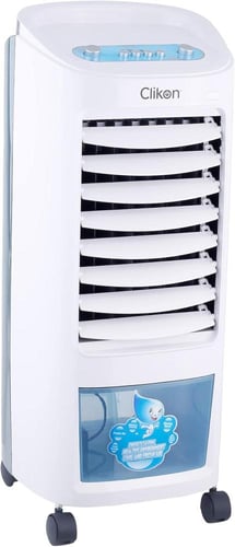 كليك اون مبرد هواء مع 3 سرعات للمروحة 65 واط، ابيض...
