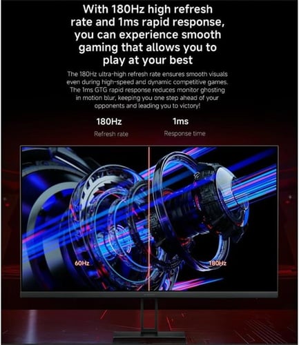 شاومي شاشة العاب G27Qi وبحجم 27 انش 2K fast LCD