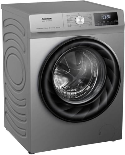 غسالة اتوماتيك ادميرال تعبئة امامية 10 كيلو، تنشيف...