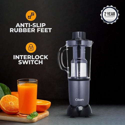 خلاط كهربائي كليكون نوتري 8 صانع سموثي CK2642 رماد...