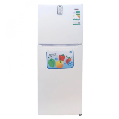 ثلاجه بيسك بابين ابيض 10.2 قدم بخار BRD-HM380DW