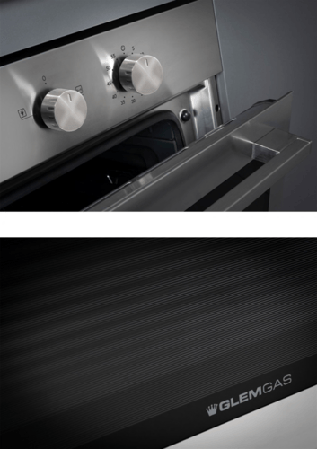 فرن جليم بلت إن غاز، شواية غاز، 90 سم، 5 وظائف,مرو...