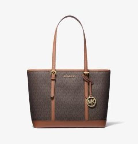 شنطة مايكل كورس Jet Set للكتف بني