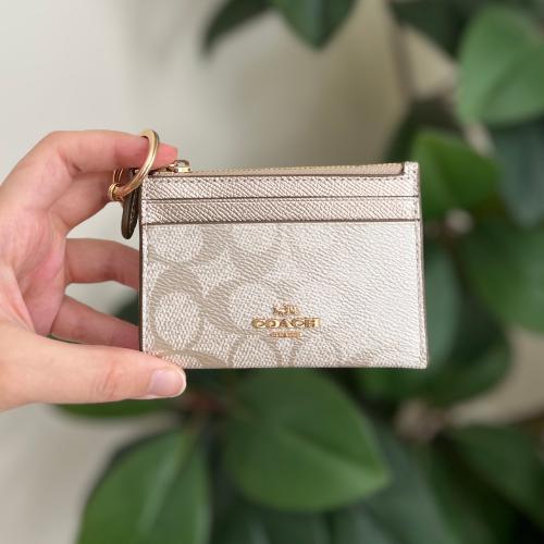 محفظة بطاقات كوتش ذهبي Mini skinny id