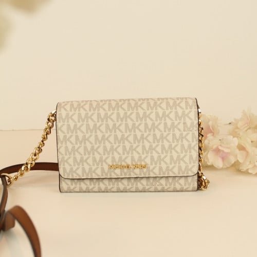 شنطة مايكل كورس كروس بدي بني