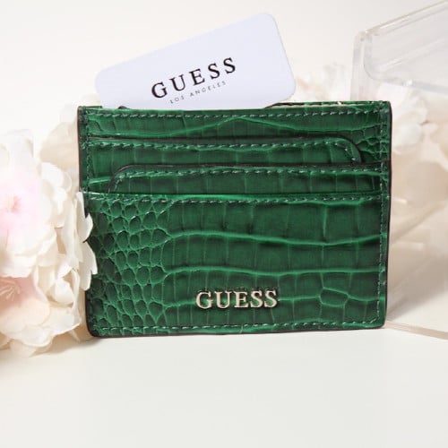 محفظة بطاقات قس أخضر