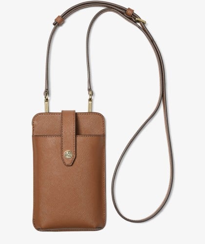 شنطة مايكل كورس للجوال بني