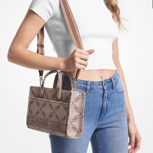 شنطة مايكل كورس Gigi tote بني