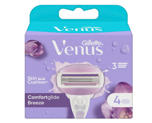 شفرات فينوس رؤوس حلاقة قابلة للإستبدال 3 شفرات 4 ح...