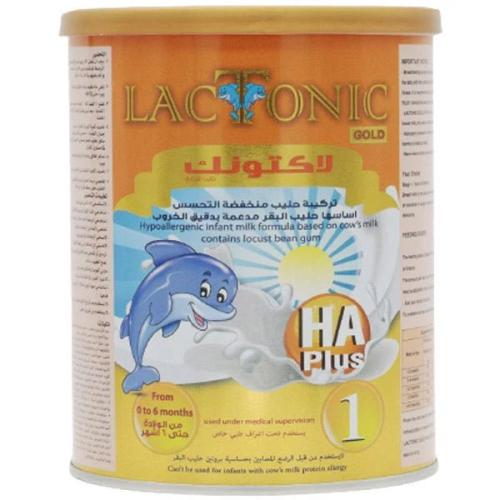 لاكتونك جولد اتش ايه 1 حليب الأطفال في حالات الحسا...