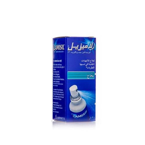 لاميزيل لتينيا القدم 1% بخاخ - 30 مل