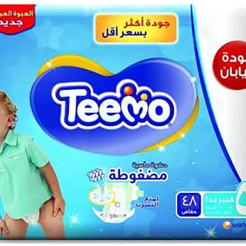 حفاضات تيمو، مقاس 5 جونيور، عبوة كبيرة من 14 الى 2...