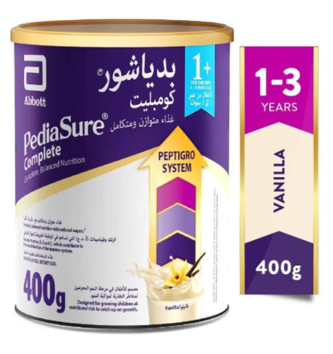 مكمل غذائي للأطفال بدياشور 1-3 سنوات بالفانيليا 40...