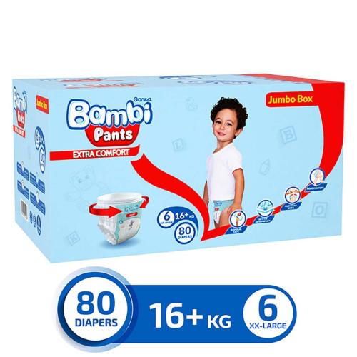 سانيتا بامبي كلوت صندوق عملاق، مقاس 6، كبير جدًا ج...