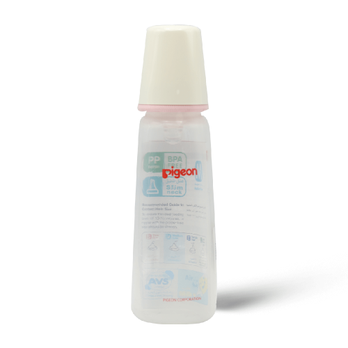 بيجون رضاعة بلاستيك غطاء ابيض - 240 مل