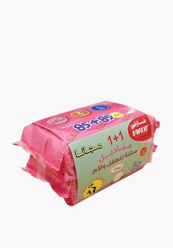 فارلين مناديل مبللة للأطفال والام 85 حبة 1+1