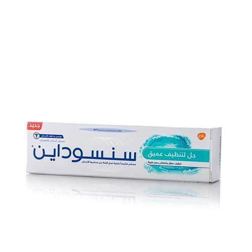 معجون اسنان سنسوداين جل لتنظيف عميق 75 مل