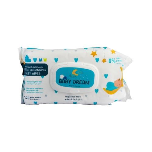 ماو بيبي دريم مناديل تنظيف للبشرة الحساسة خالية من...