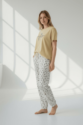 بيجاما لمسة الزهر