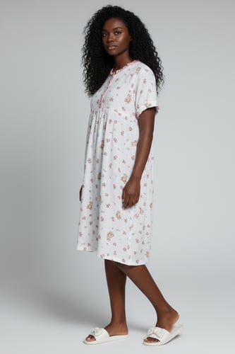 قميص الدبدوب قميص نوم نسائي قطن 100%