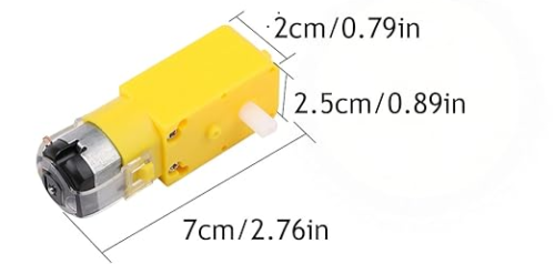 محرك كهربائي بتيار مستمر 3-6 فولت