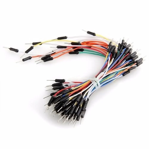 عدد 65 سلك جمبر Breadboard Jumper Wires