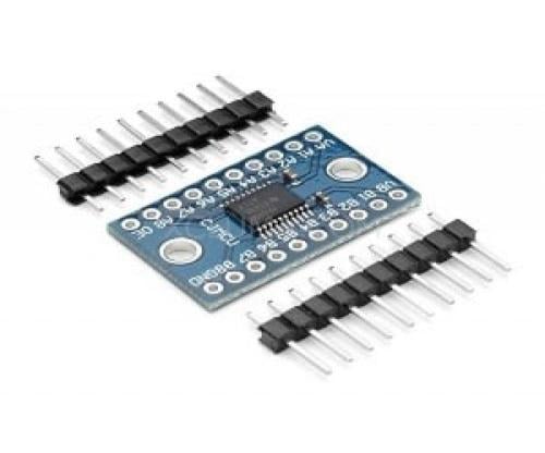 محول المستوى ذو 8 قنوات مزدوج الاتجاه TXS0108E