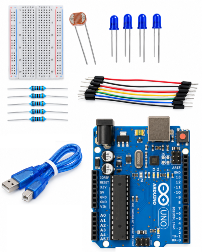 Light detection project with LDR sensor