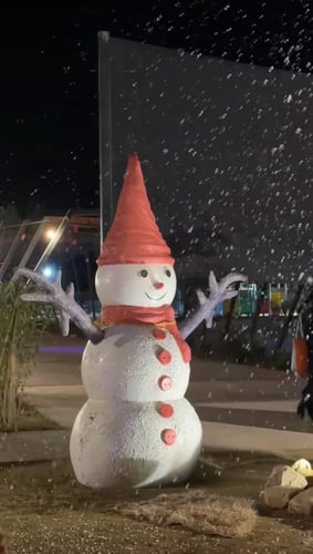 Snowman figure