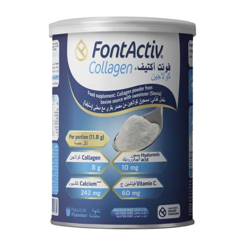 FontActiv | فونت أكتيف كولاجين بنكهة معتدلة 355 جم