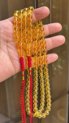 مسباح كهرمان كالنجرادي شفاف ٨ ملي