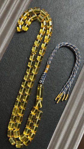 مسابيح كهرمان صندوقي بشرابه مميزه