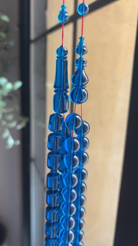 مسباح بكلايت بلون تركوازي بحري بانعكاس دائري-فلاحي