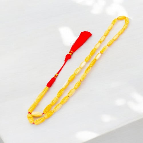 مسبحة بودرة كهرمان