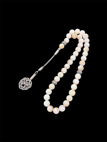 مسبحة صدف طبيعي