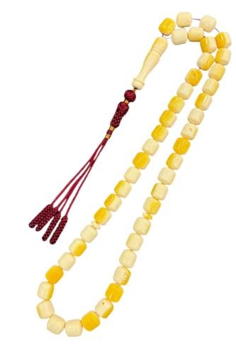 مسبحة معجن كهرمان