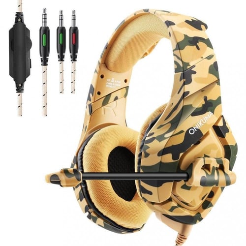 سماعات رأس قيمنق مع مايك Over-Ear Gaming Headset W...