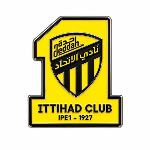 ملصق معدني - الاتحاد السعودي